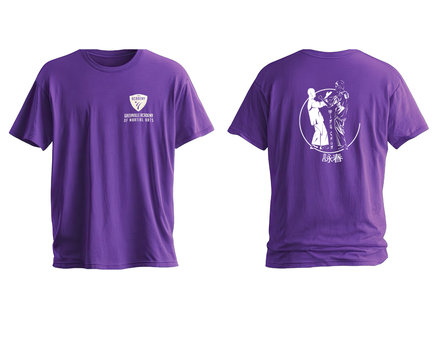 Greenville Academy of Martial Arts Ip Man Wing Chun T-Shirt – Multiple Colors Available