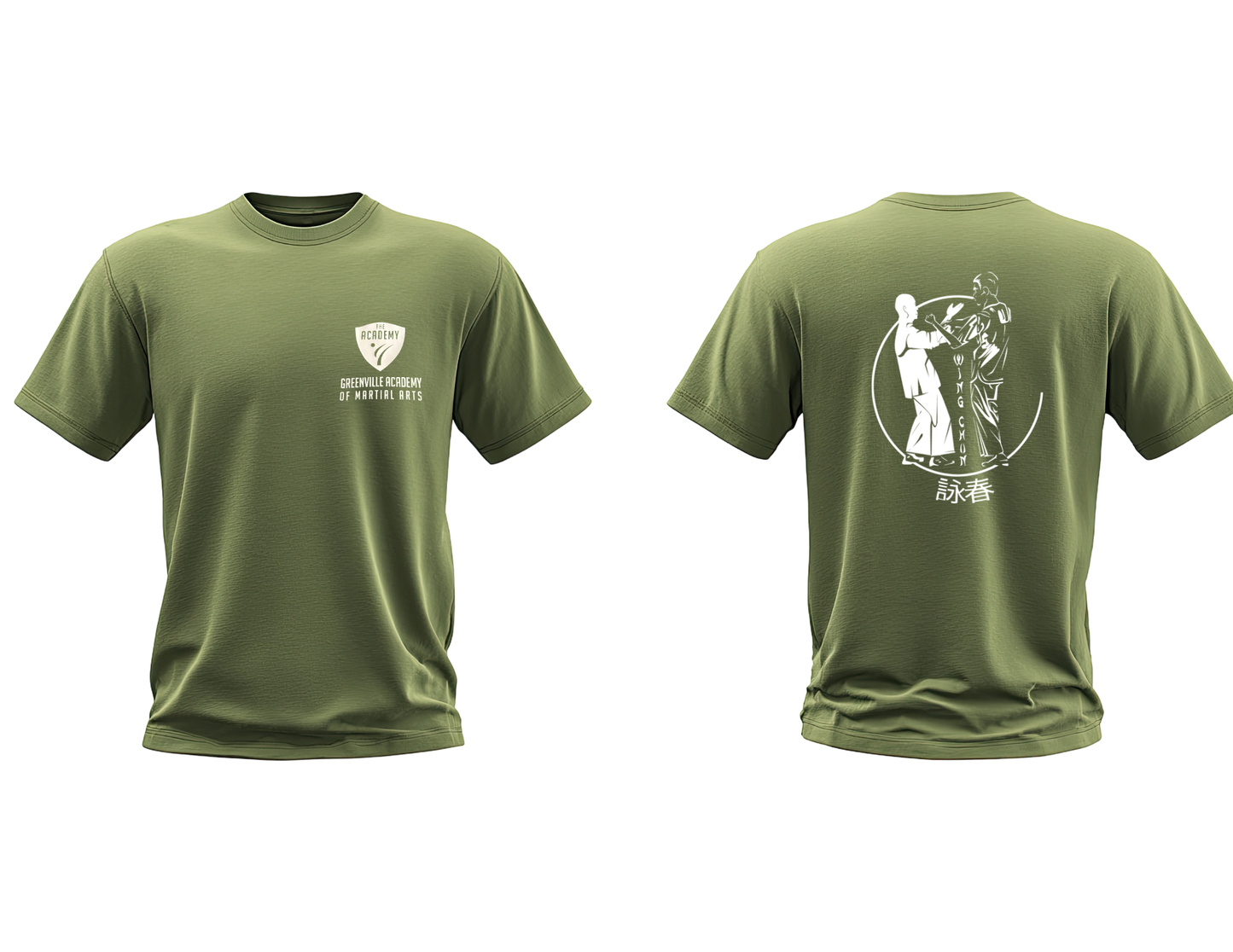Greenville Academy of Martial Arts Ip Man Wing Chun T-Shirt – Multiple Colors Available