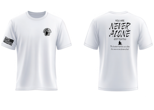 NEVER ALONE T-SHIRT