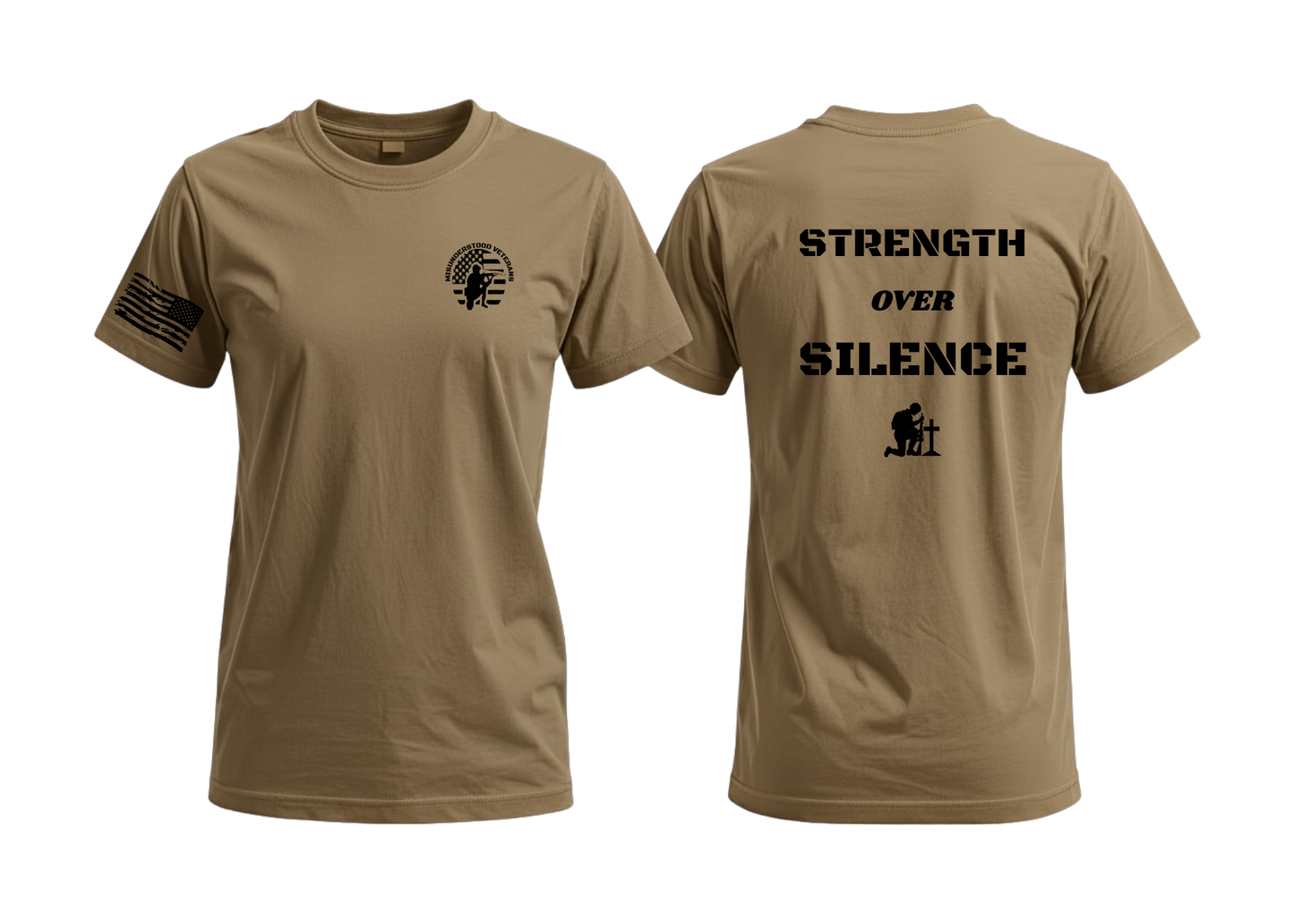 STRENGTH OVER SILENCE T-SHIRT