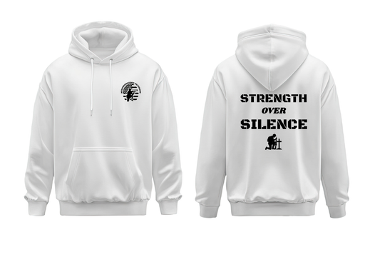 STRENGTH OVER SILENCE HOODIE