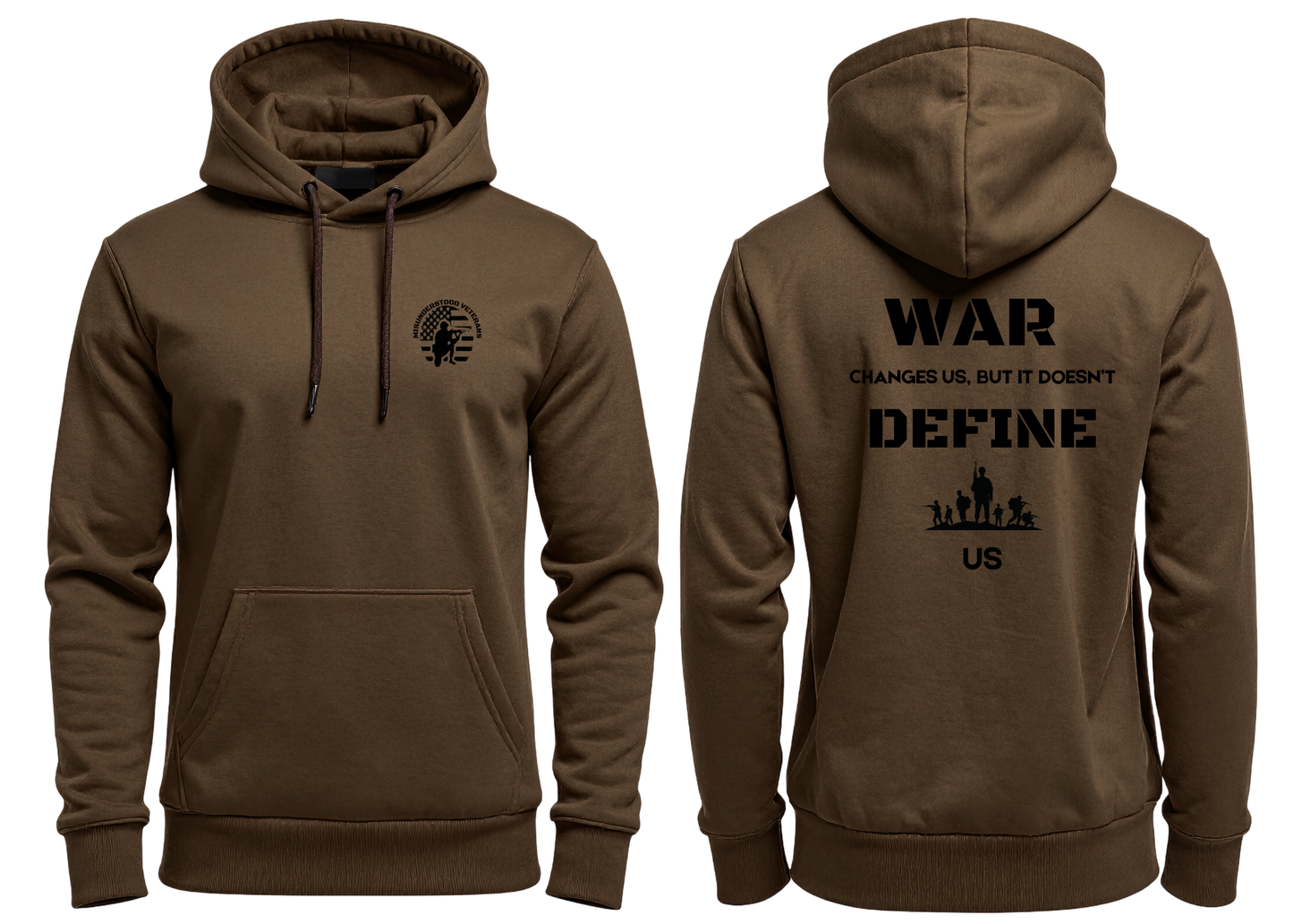 WAR CHANGES NOT DEFINES HOODIE
